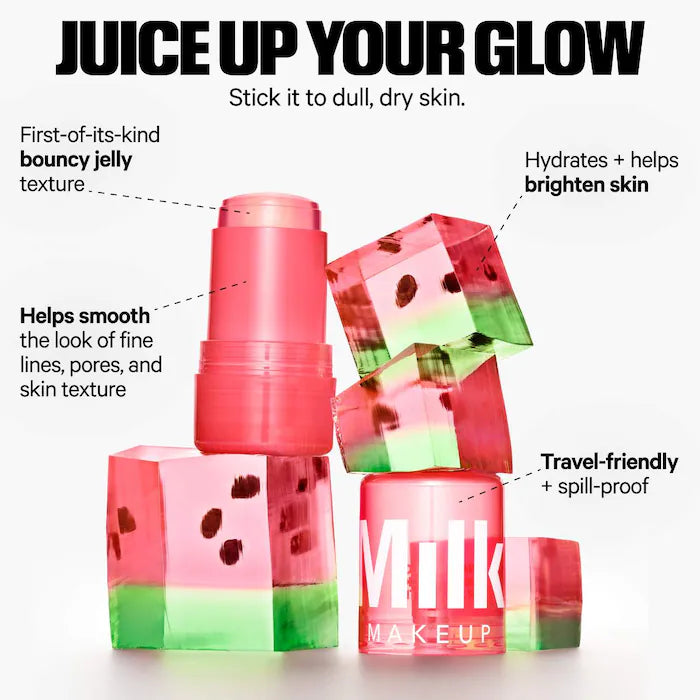 Watermelon Jelly Glow Brightening Serum Stick with Peptides