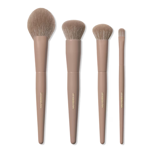 Iced Mocha 4-Piece Face Brush Set Preventa