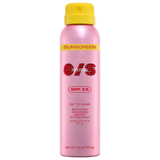 On 'Til Dawn Mattifying Sunscreen Makeup Setting Spray SPF 28 Preventa