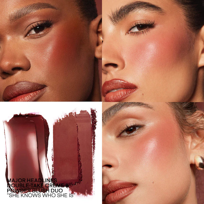 Mini Major Headlines Double-Take Crème & Powder Blush Duo Preventa