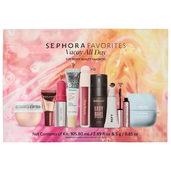 Vacay All Day Makeup and Skincare Value Set - PREVENTA