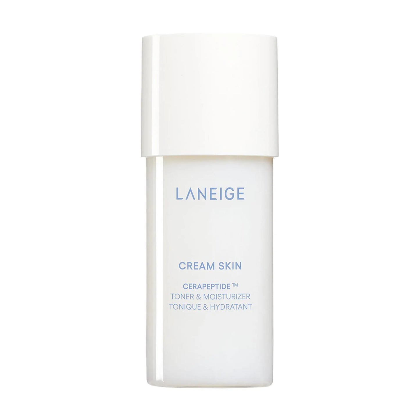 Cream Skin Refillable Toner & Moisturizer with Ceramides and Peptides