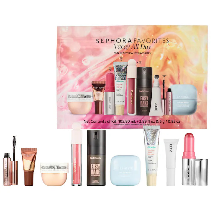 Vacay All Day Makeup and Skincare Value Set - PREVENTA