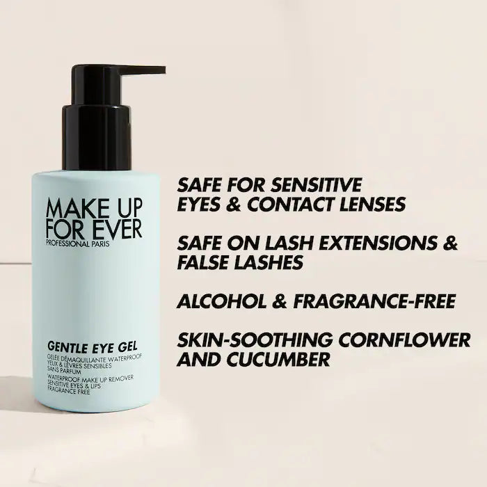Gentle Eye Gel Waterproof Eye & Lip Makeup Remover