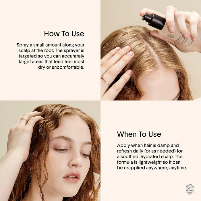 The Calming Scalp Serum for Dry & Sensitive Scalp