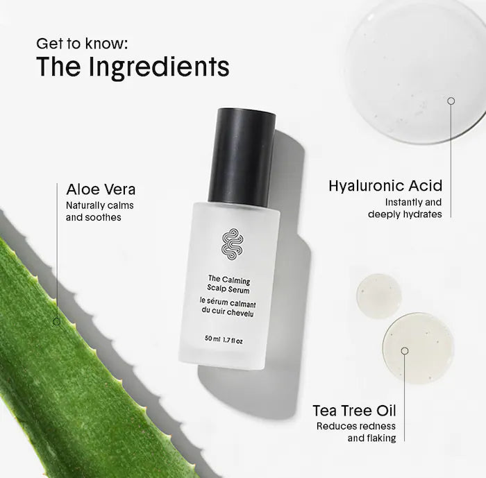 The Calming Scalp Serum for Dry & Sensitive Scalp
