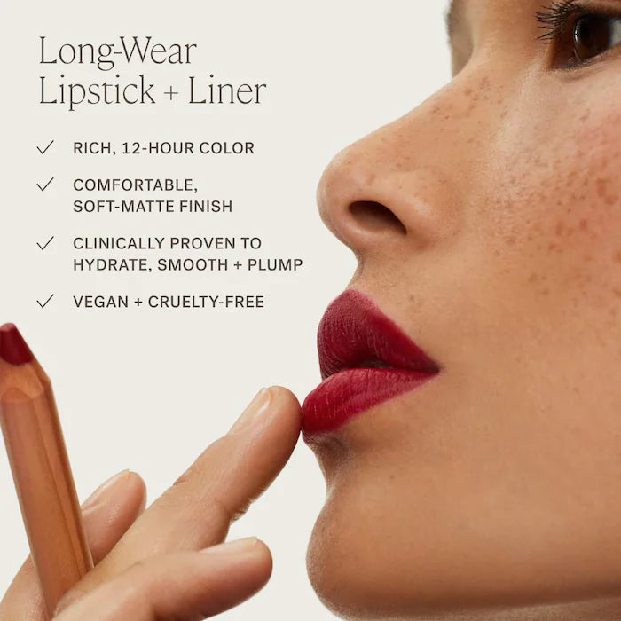 Lip Sketch Hydrating Lipstick + Lip Liner Crayon - PREVENTA