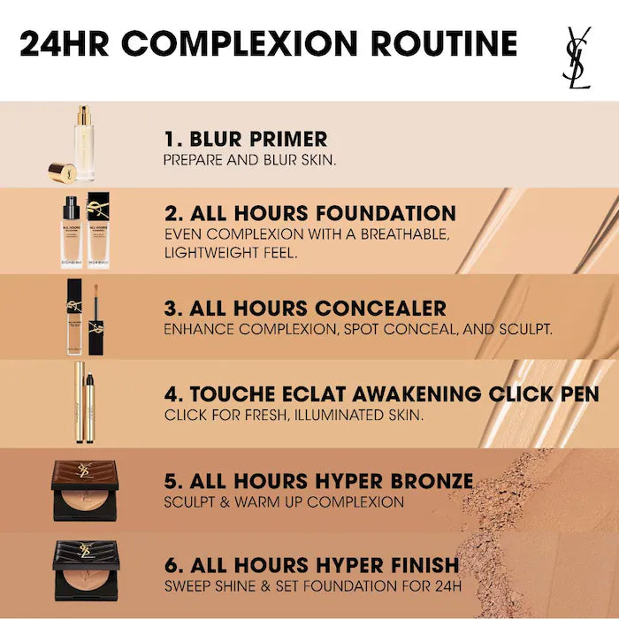 All Hours Hyper Finish 24H Multi-Use Natural Matte Powder - PREVENTA