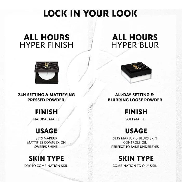 YSL All Hours Hyper Blur Loose Setting Powder - PREVENTA