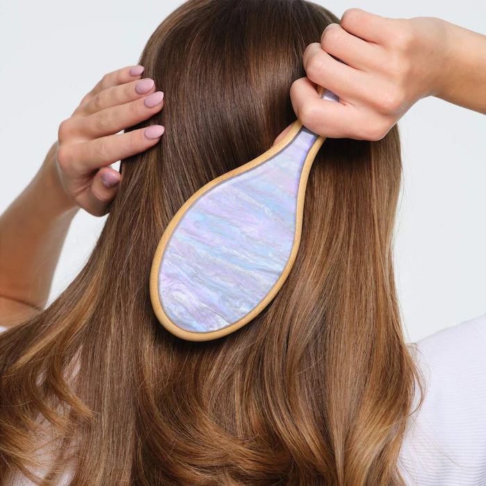 Flat Hair Brush in Blue Sugar - PREVENTA
