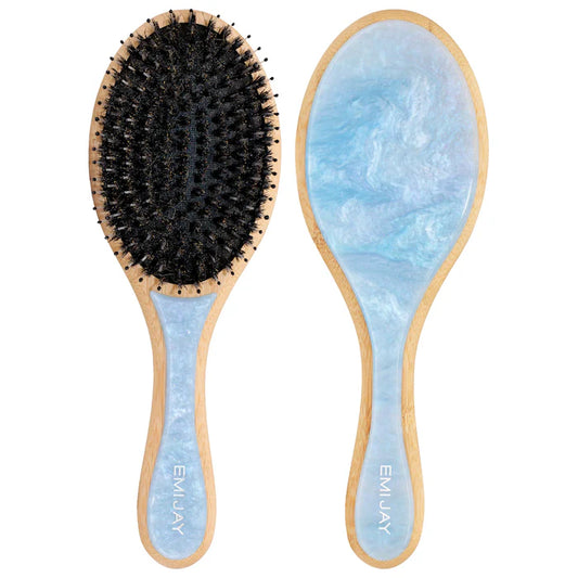 Flat Hair Brush in Blue Sugar - PREVENTA