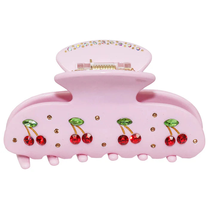 Sweetheart Hair Claw Clip in Pink Cherry Pie - PREVENTA