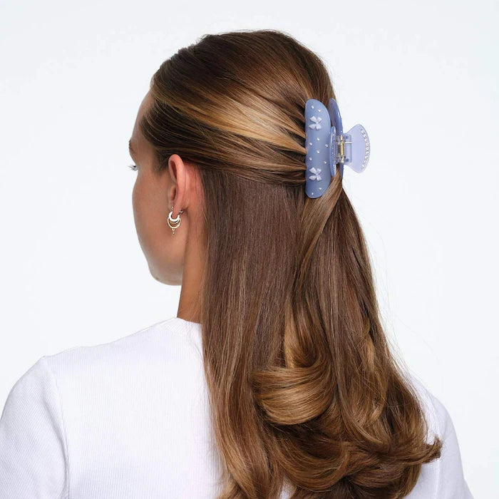 Sweetheart Hair Claw Clip in Blue Ribbon - PREVENTA