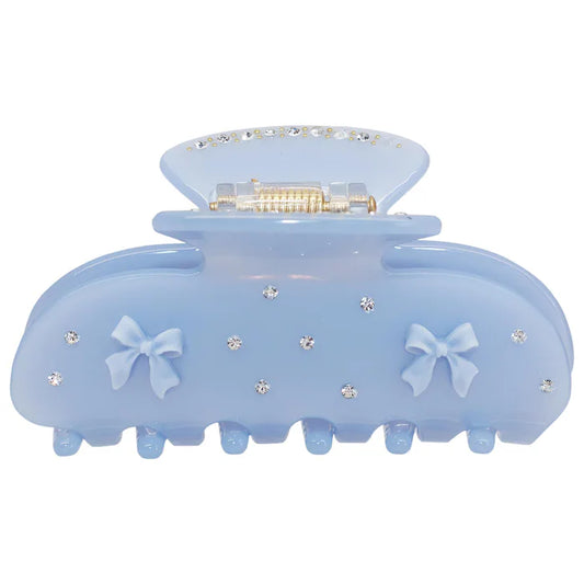 Sweetheart Hair Claw Clip in Blue Ribbon - PREVENTA