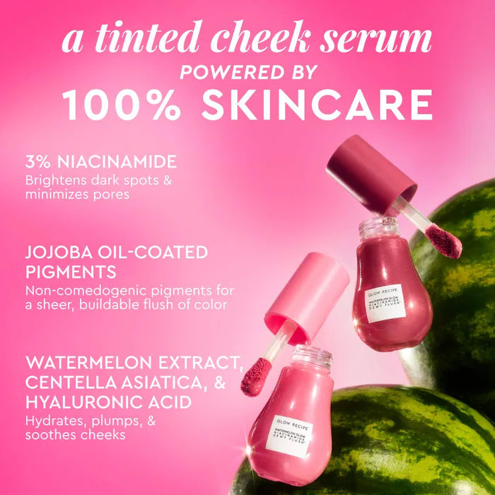 Watermelon Glow Niacinamide Dewy Flush - Brightening Serum Blush - PREVENTA