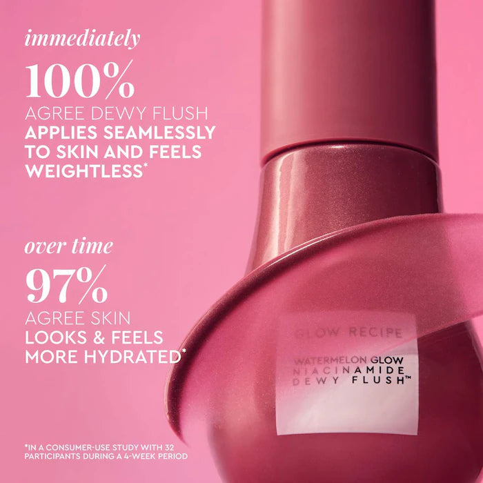 Watermelon Glow Niacinamide Dewy Flush - Brightening Serum Blush - PREVENTA