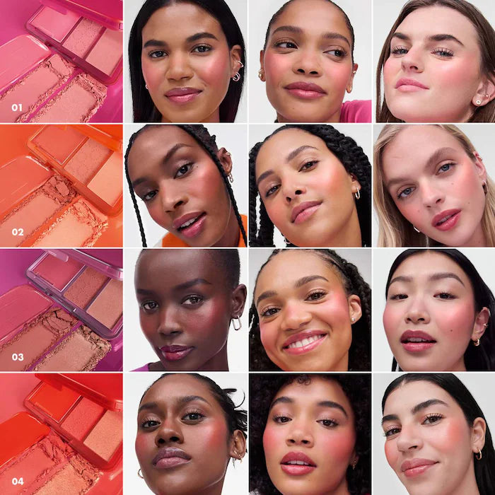 Blush Blush Blush. Cream & Powder Palette