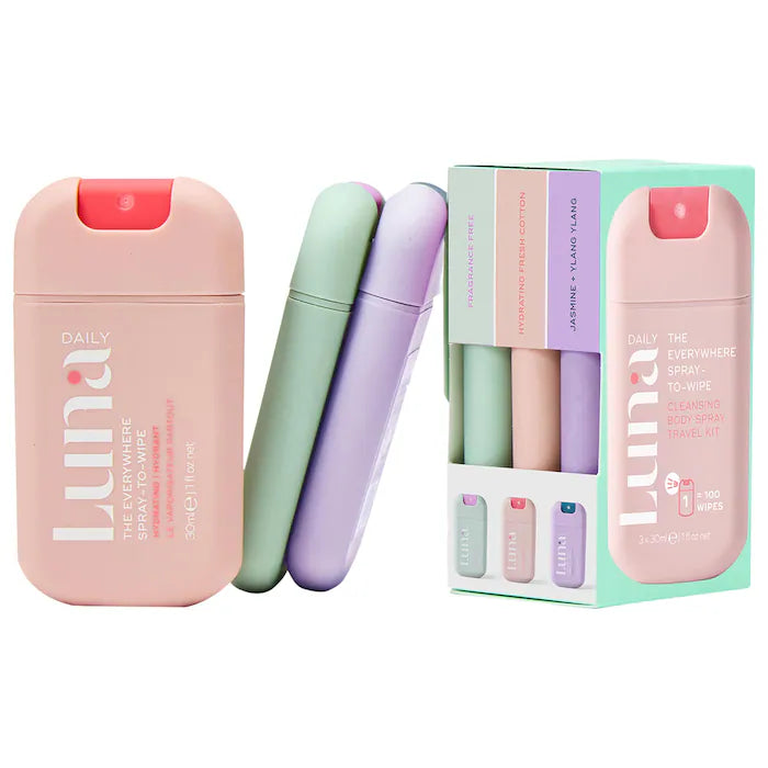 The Everywhere Spray-to-Wipe Mini Trio Holiday Set - PREVENTA
