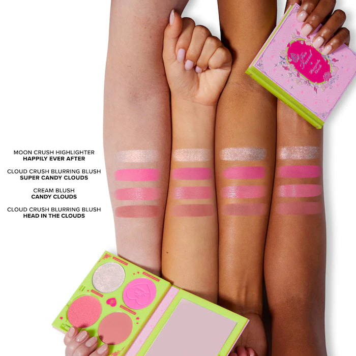 Fairytale Crush Blush & Highlighter Palette Makeup Set - PREVENTA