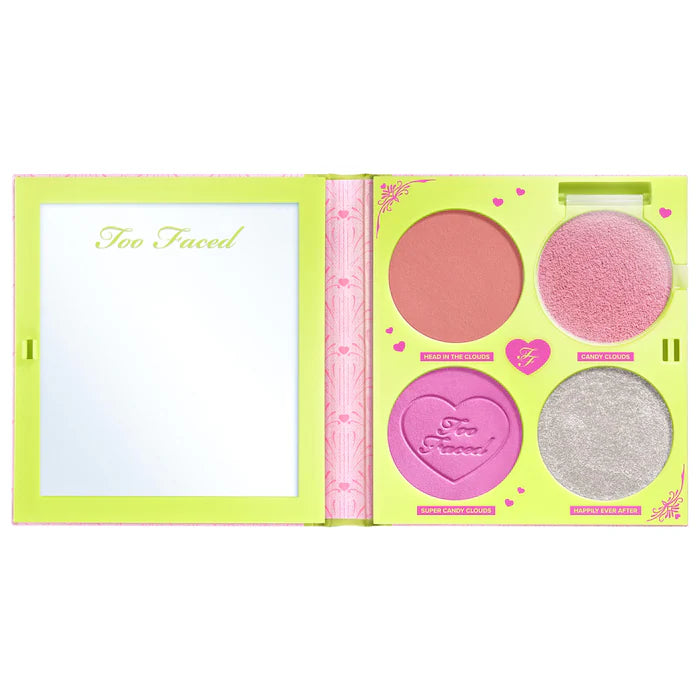 Fairytale Crush Blush & Highlighter Palette Makeup Set - PREVENTA
