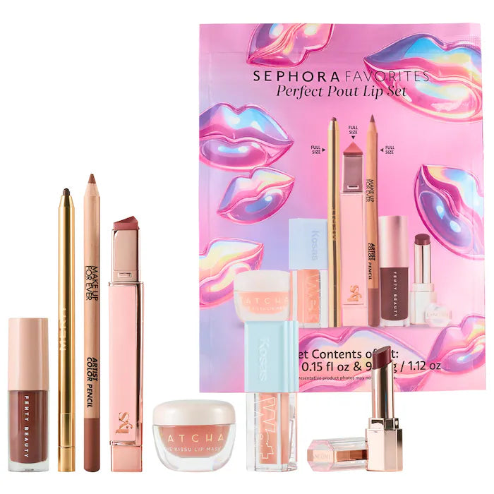 Perfect Pout Makeup Lip Value Set Preventa