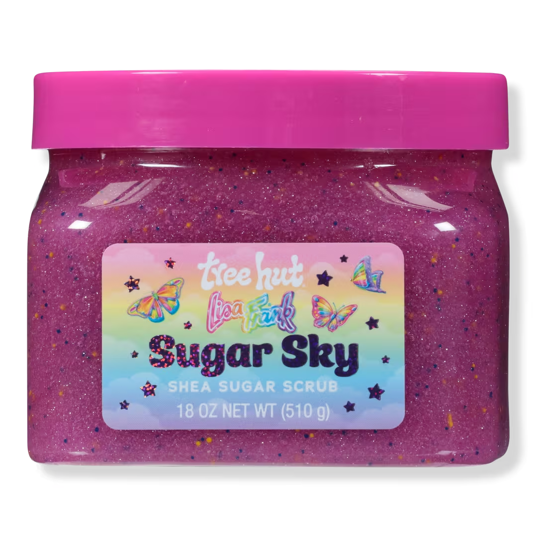 Tree Hut x Lisa Frank Sugar Sky Shea Sugar Scrub Preventa