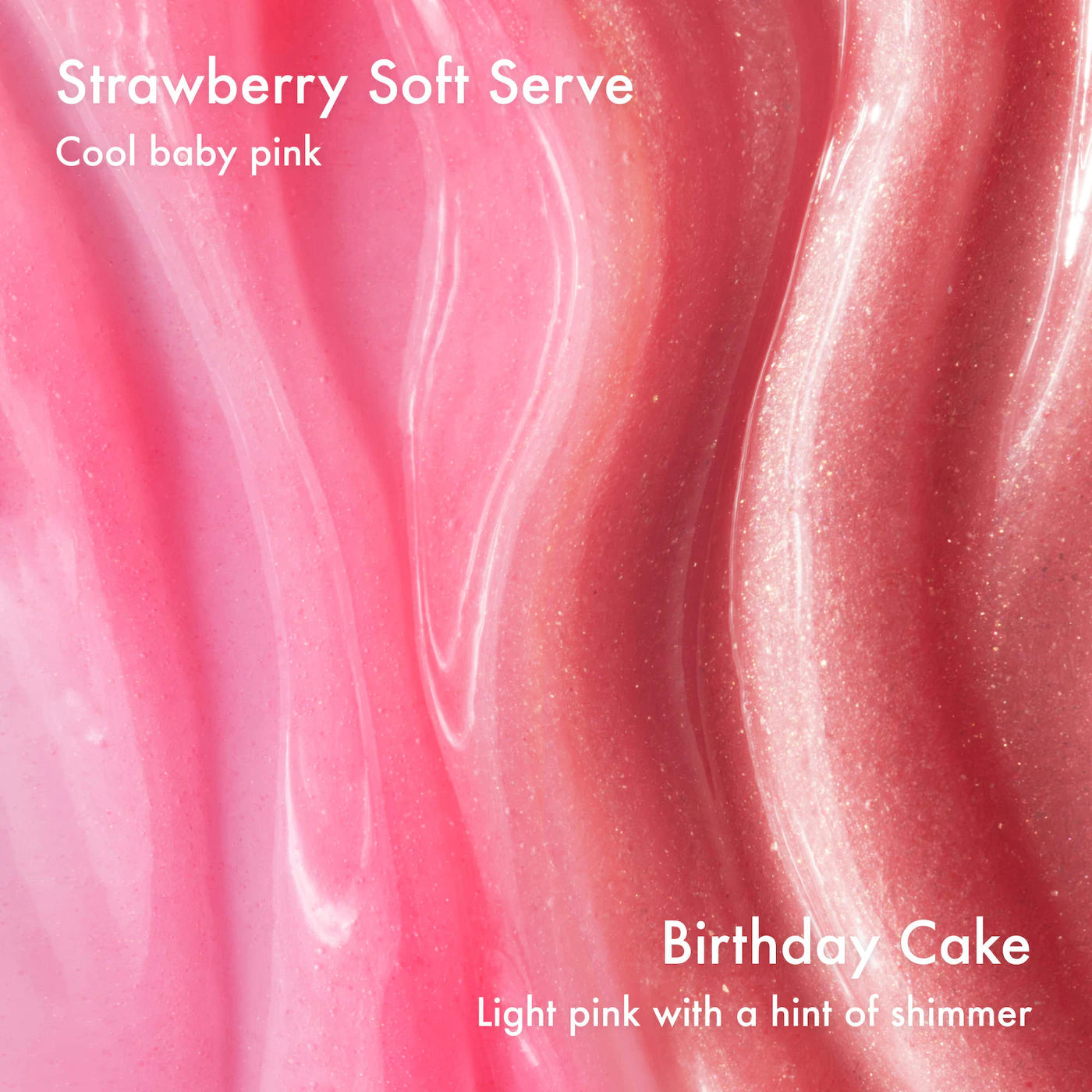 Sweet Pink Duo with Birthday Cake + Strawberry Soft Serve Lip Butter Balm Preventa