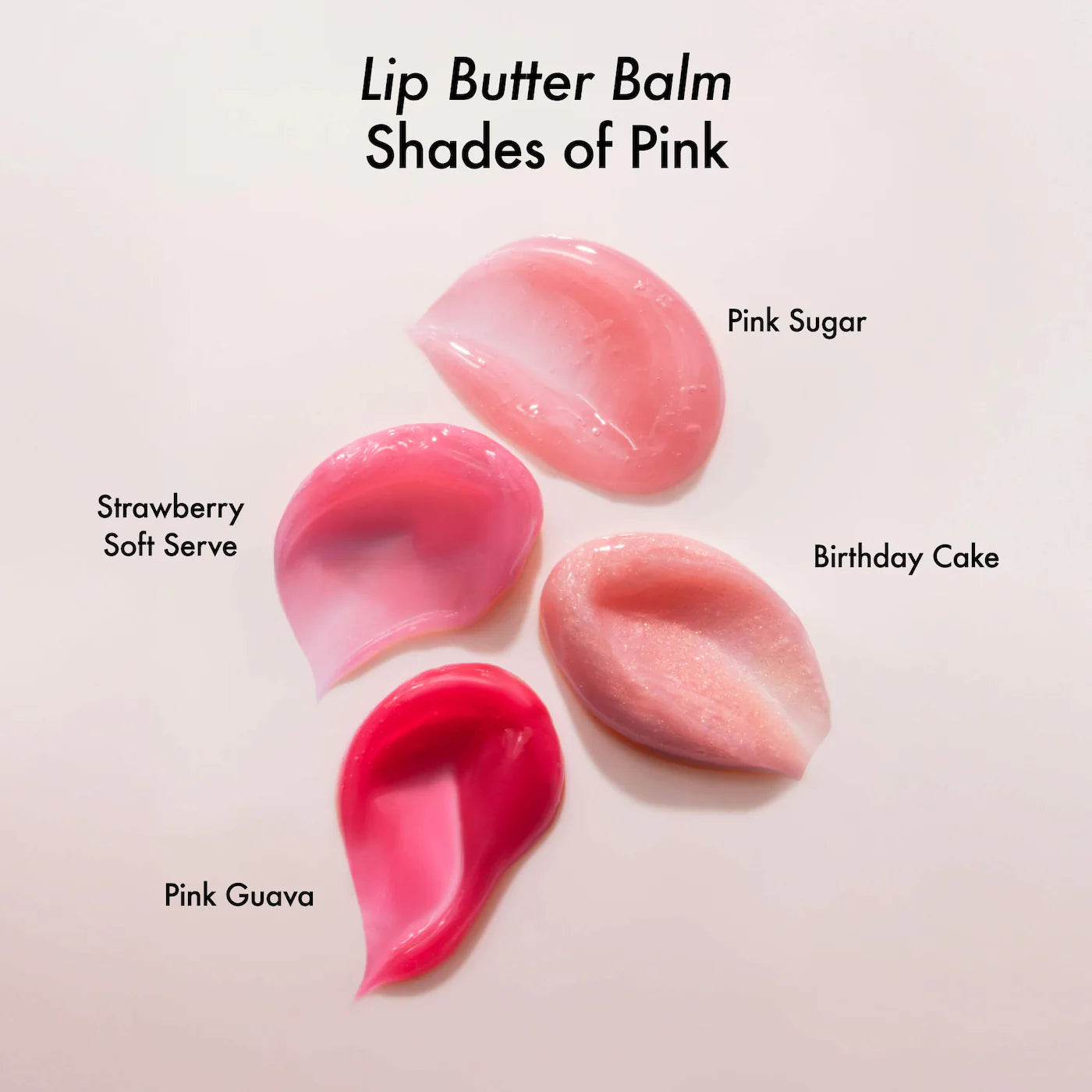 Sweet Pink Duo with Birthday Cake + Strawberry Soft Serve Lip Butter Balm Preventa