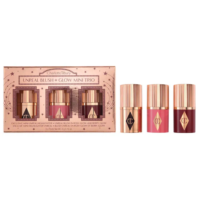 Mini Unreal Blush + Glow Trio Preventa