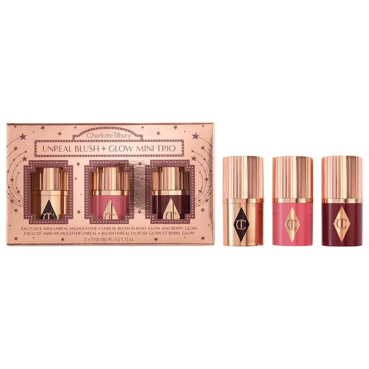 Mini Unreal Blush + Glow Trio Preventa